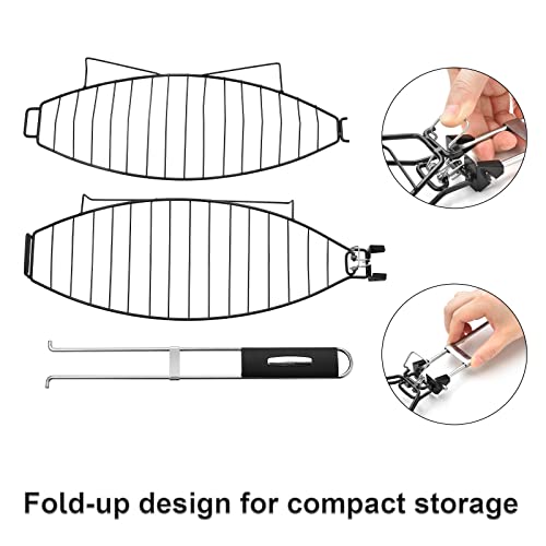 RTT's Stainless Steel Fish Grill Basket