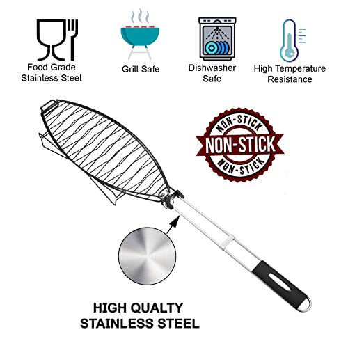 RTT's Stainless Steel Fish Grill Basket