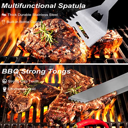 26PCS BBQ Utensils Set for Grilling Outdoors