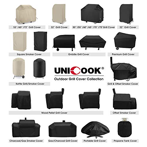 Heavy-Duty Waterproof Offset Smoker Cover