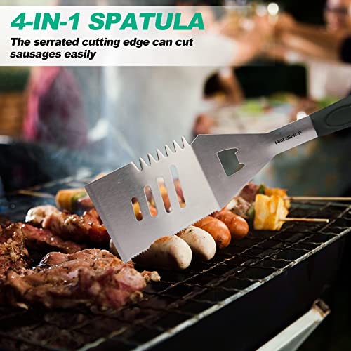 HAUSHOF Heavy Duty BBQ Accessories Set