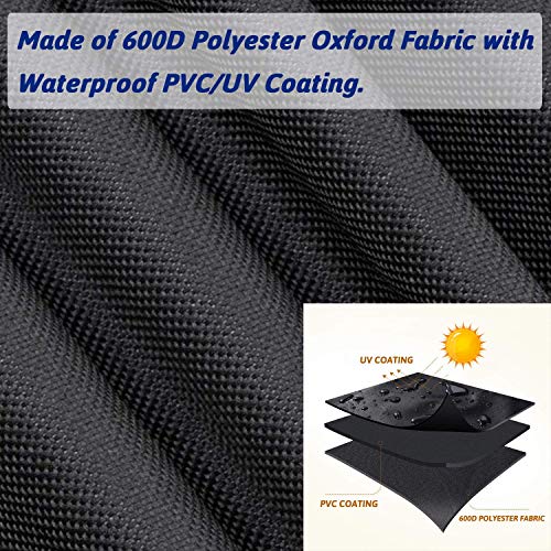 Waterproof Full Length Grill Cover for Oklahoma Joe's Smoker