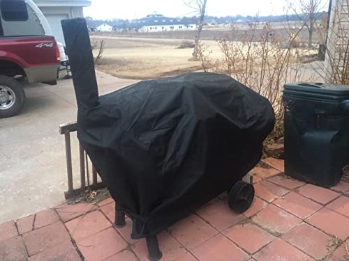 Waterproof Offset Smoker Cover, Durable & Fadestop