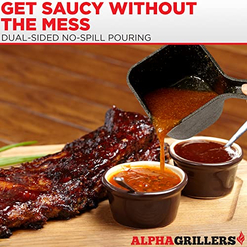Alpha Grillers BBQ Sauce Cast Iron Set