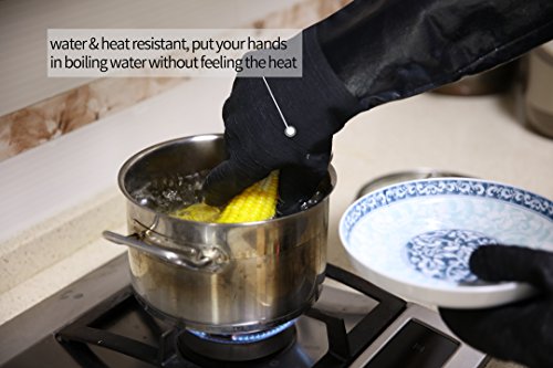 RAPICCA Heat Resistant BBQ Gloves, XL