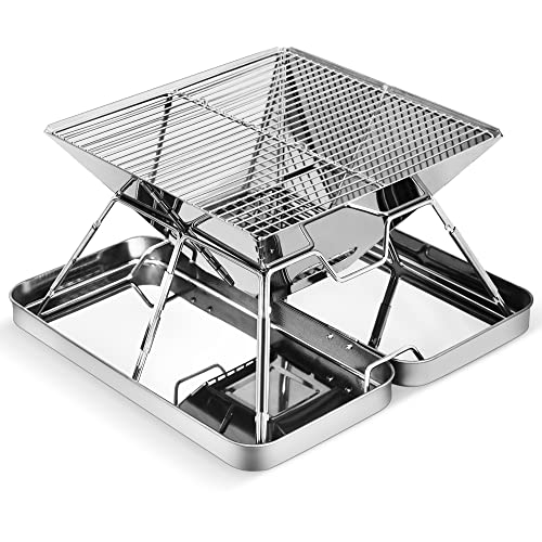 Portable Stainless Steel BBQ Grill