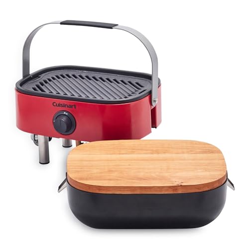 Cuisinart CGG-750 Portable, Venture Gas Grill, Red