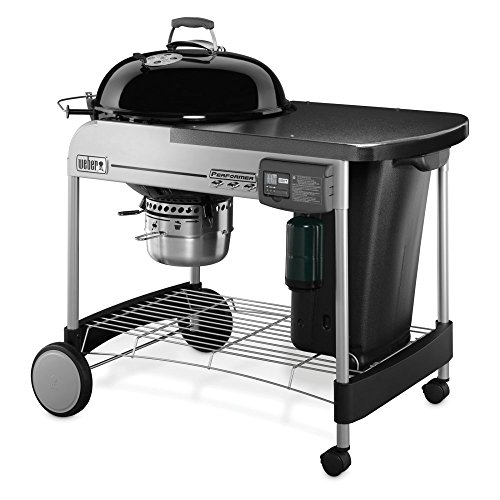 Weber Deluxe Charcoal Grill with Touch-N-Go Ignition