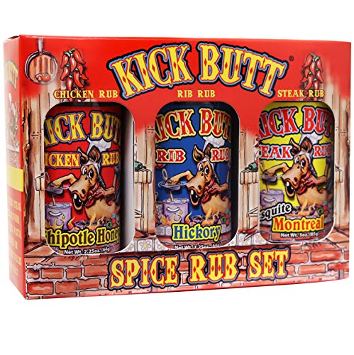 BBQ Gourmet Seasoning Trio - Chicken, Rib, Steak