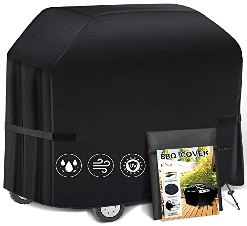 Waterproof 58" BBQ Grill Cover, UV Resistant