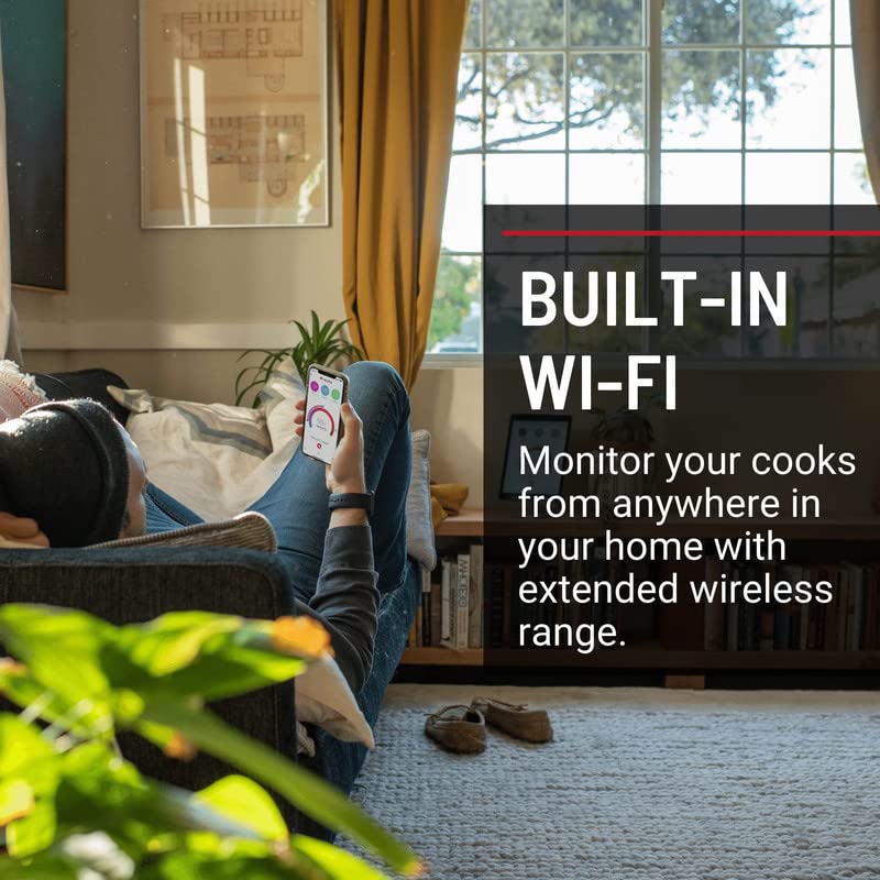 MEATER Block 4-Probe Smart BBQ Thermometer with Glove