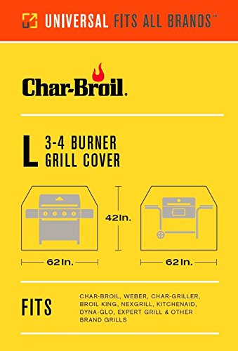 Char Broil Performance Grill Cover, 3-4 Burner: Large
