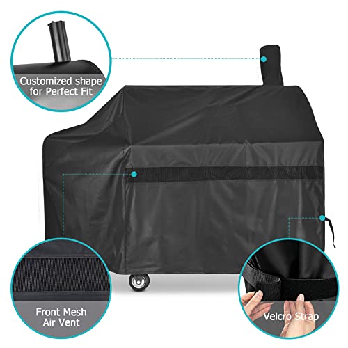 Heavy Duty Waterproof 60" BBQ Smoker Cover