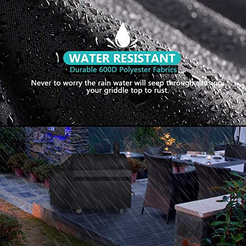 60 Inch Offset Smoker Waterproof BBQ Cover