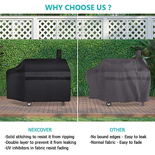 60 Inch Offset Smoker Waterproof BBQ Cover