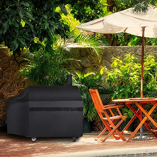 60 Inch Offset Smoker Waterproof BBQ Cover