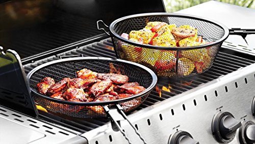 Outset Chef's Jumbo Grill Basket & Skillet