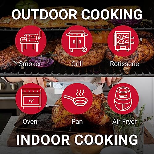 Wireless Smart Meat Thermometer for BBQ & More