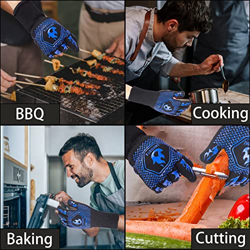 Heat Proof BBQ Gloves for Grilling and Cooking