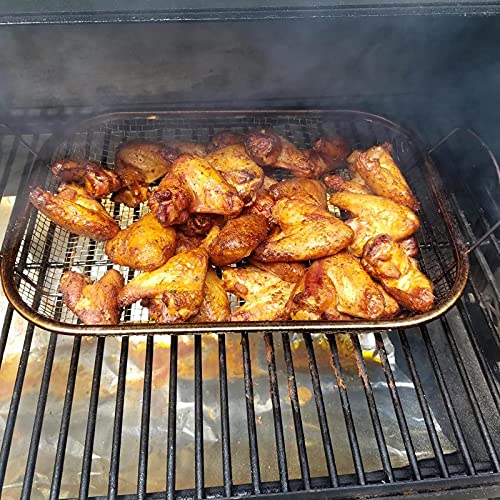 Stainless Steel BBQ Vegetable Basket with Handles