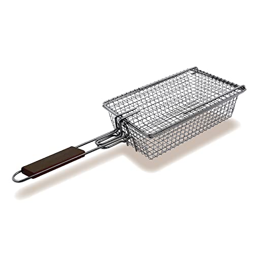 Premium Grilling Basket for Vegetables, Seafood & Meats