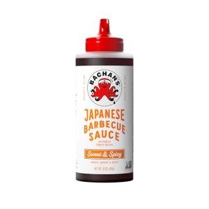 Bachan's - The Original Japanese Barbecue Sauce - Hot and Spicy, 17 Ounces. Small Batch, Non GMO, No Preservatives, Vegan and BPA Free.