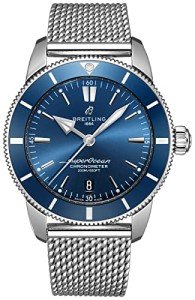 Breitling Superocean Heritage II Automatic Chronometer 44 mm Blue Dial Men's Watch AB2030161C1A1