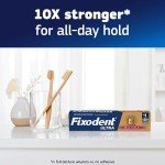 Fixodent Ultra Max Hold Denture Adhesive Twin Pack