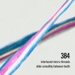 REACH POP Peppermint Whitening Dental Floss, 54.6yd