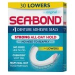 Sea Bond Zinc-Free Denture Adhesive Seals, 30 Count