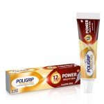 Poligrip Power Max Denture Adhesive Cream - 2.2 oz