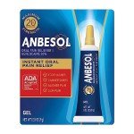Anbesol Maximum Strength Oral Pain Relief Gel 0.33 oz