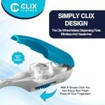 Automatic Refillable Dental Flosser with Travel Cover