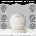 Swissklip ShinePod Ultrasonic Dental Cleaner - White