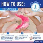 Denture Cleaning Tablets - 120 Retainer Cleaner Tablets for Aligner, Mouth & Night Guard - FSA HSA Approved Products - Dental Cleanser for Nightguards- Fresh in 3 Minutes - 120 Tablets