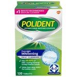 Polident Overnight Whitening Denture Cleanser Tablets