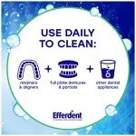 Efferdent Mint Retainer & Denture Cleaning Tablets