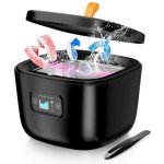Portable Ultrasonic Cleaner for Dental Appliances 255ML