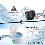 Swissklip ShinePod Ultrasonic Dental Cleaner - White