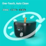 Portable Ultrasonic Cleaner for Dental Appliances 255ML