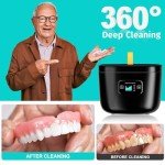 Portable Ultrasonic Cleaner for Dental Appliances 255ML
