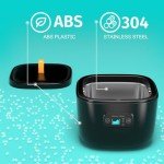 Portable Ultrasonic Cleaner for Dental Appliances 255ML