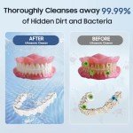 Portable Ultrasonic Cleaner for Dentures and Aligners