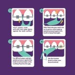 Platypus Orthodontic Flossers for Braces | Ortho Picks for Adults & Kids | Fits Under Arch Wire | Non-Damaging | Encourage Flossing Habits | Floss Teeth in Under Two Minutes (40 Count (Pack of 4))