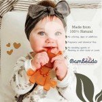 Natural Amber Giraffe Teething Toy for Babies
