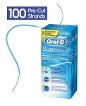Mint Dental Floss for Braces, Pre-Cut Strands, 50 Count