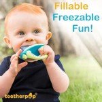 Fillable Silicone Teether for Baby Cooling Relief