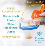 Fillable Silicone Teether for Baby Cooling Relief