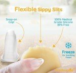 Fillable Silicone Teether for Baby Cooling Relief