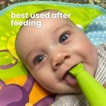 Oogiebear Baby Finger Brush & Tongue Cleaner